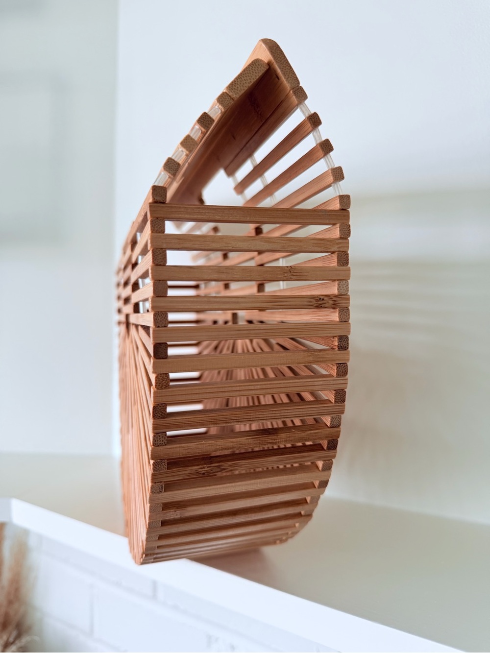 Cult Gaia Inspired Gaias Bamboo Ark Small Top Handle Bag - Picture 4 of 10